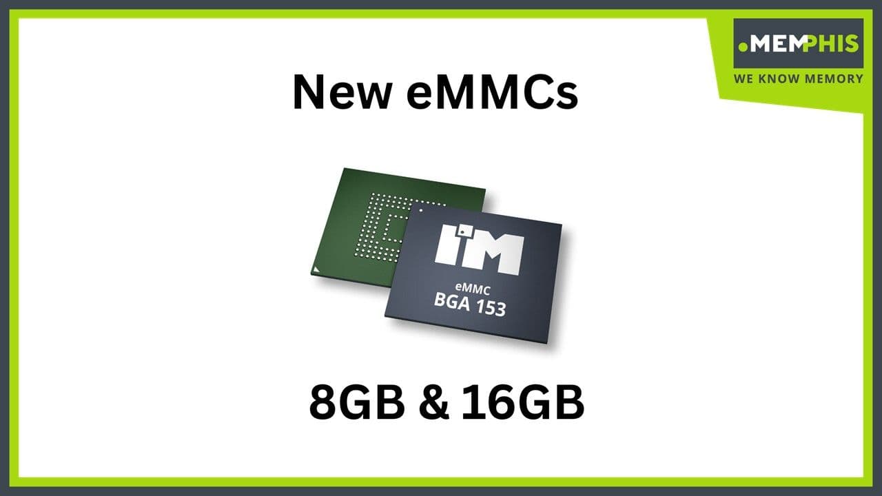 new eMMCs