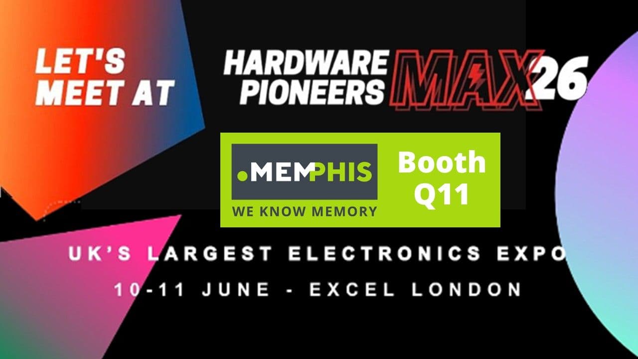 MEMPHIS is exhibiting at Hardware Pioneers 2026