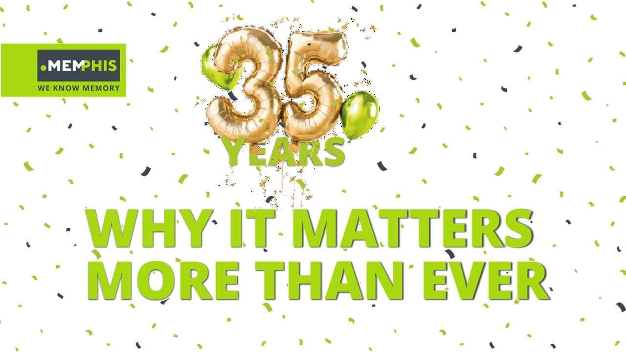 35 years in memory