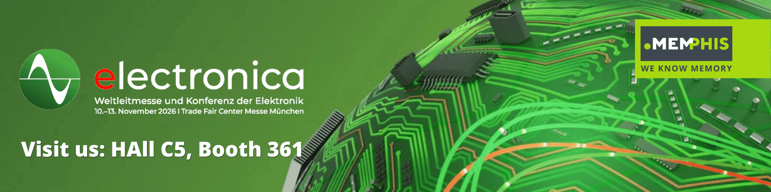 MEMPHIS at electronica 2026
