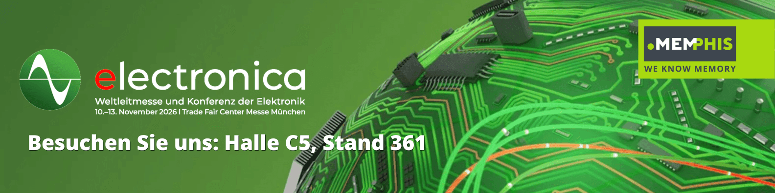 MEMPHIS at electronica 2026