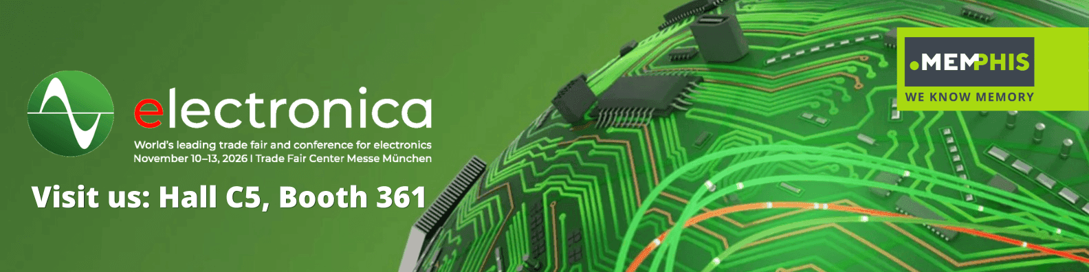 MEMPHIS at electronica 2026