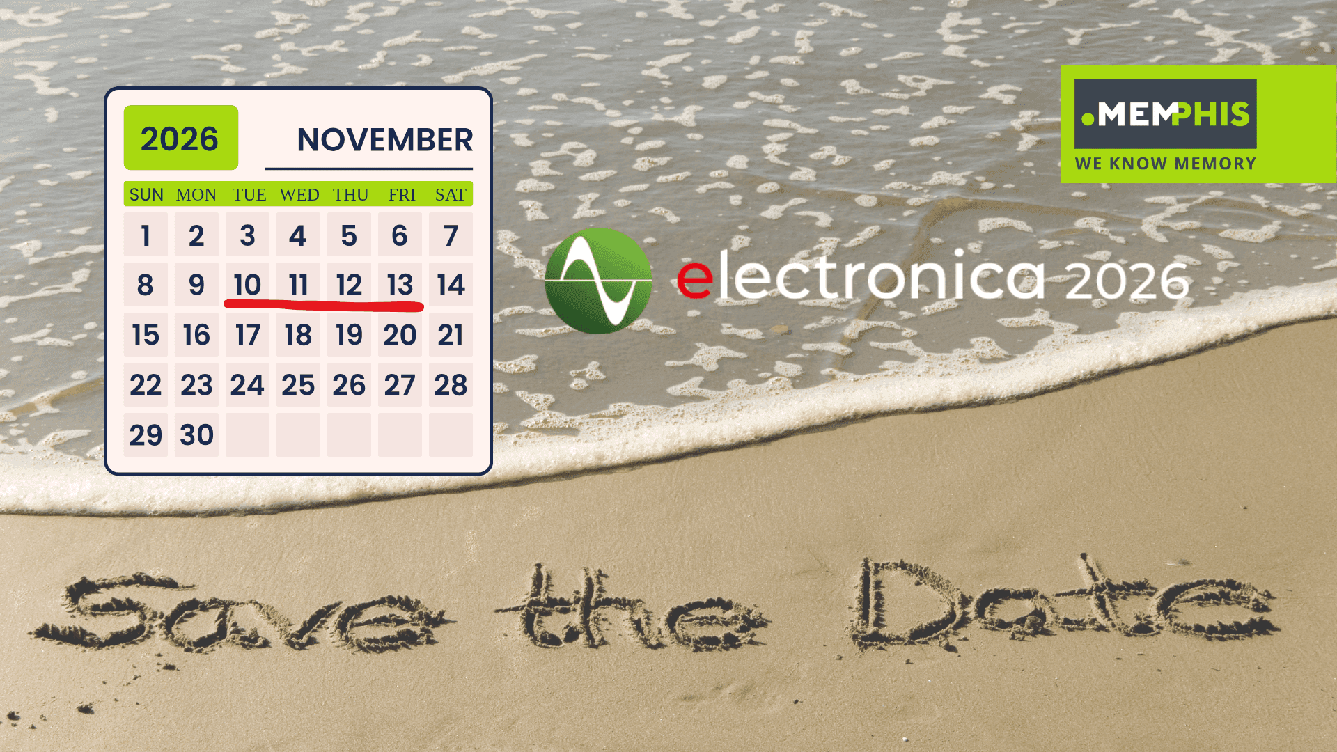 save the date electronica