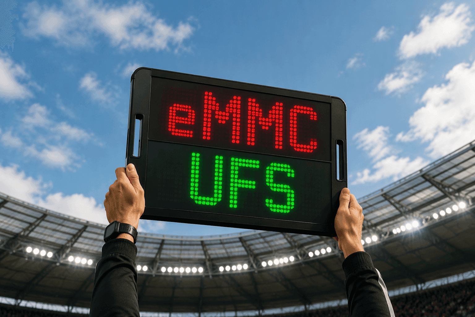 eMMC swap to UFS