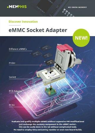 eMMC Socket Adapter by MEMPHIS