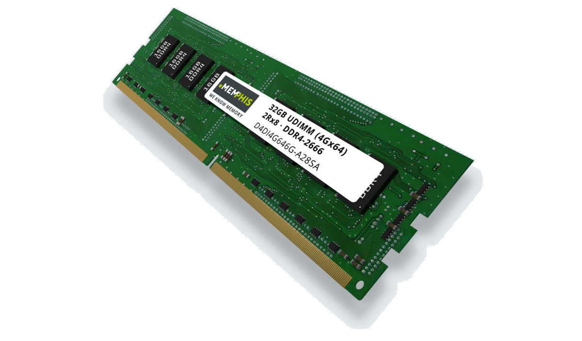 DDR4 UDIMM by Memphis Electronic