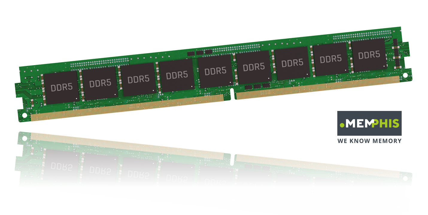 Image of a DDR5 module configured by MEMPHIS