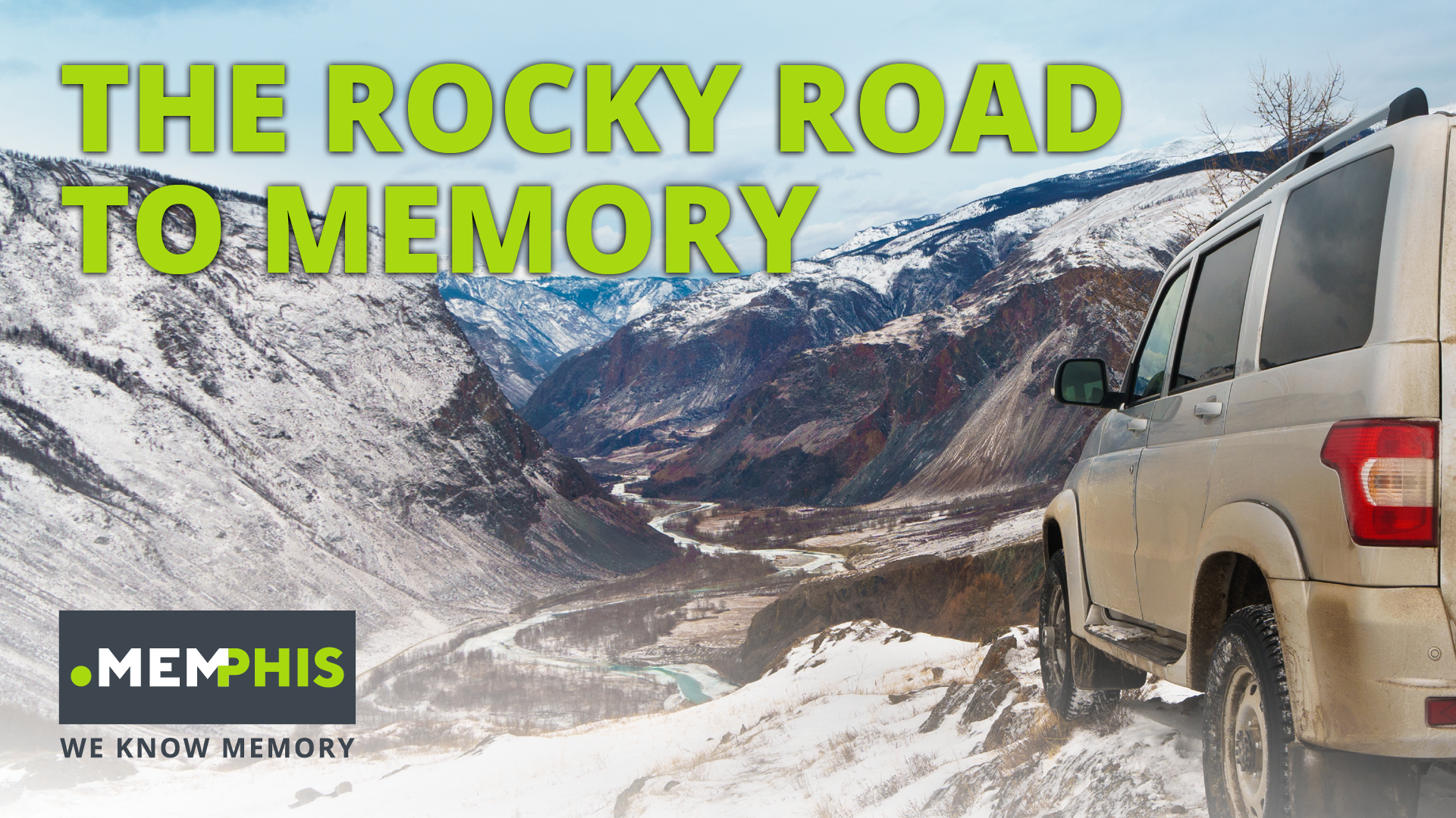 [Translate to Englisch:] The roads in semiconductor memory are rocky